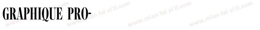 Graphique Pro字体转换